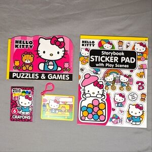 Hello Kitty Bundle of 4- kids activities, New
